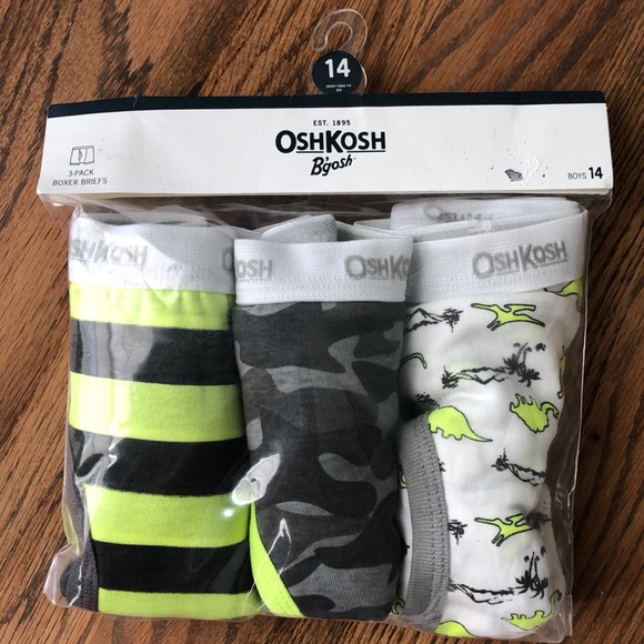 OshKosh B'gosh Other - OshKosh Boy Briefs🦖🖤